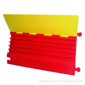 Floor Cable Protector, Made of PU, Straight Type